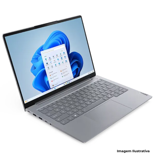 Notebook Lenovo ThinkBook 14 G8 IRL: Processador Core 5| Memória 16GB| Armazenamento 512GB| Tela 14"| Garantia 5 Anos On-Site