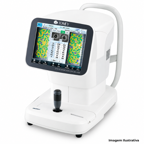 Microscópio Especular Tomey EM-4000 - Portal de Adesões
