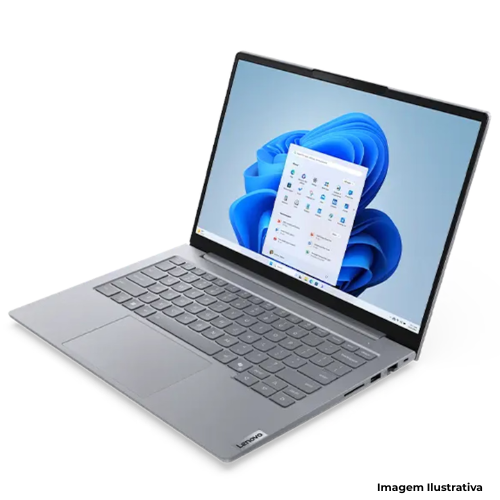 Notebook Lenovo ThinkBook 14 G8 IRL: Processador Core 5| Memória 16GB| Armazenamento 512GB| Tela 14"| Garantia 5 Anos On-Site