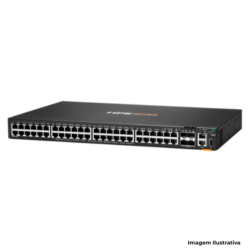 Switch De Acesso HPE Aruba Networking CX 6200F 48G 4SFP+ JL726B - Portal de Adesões