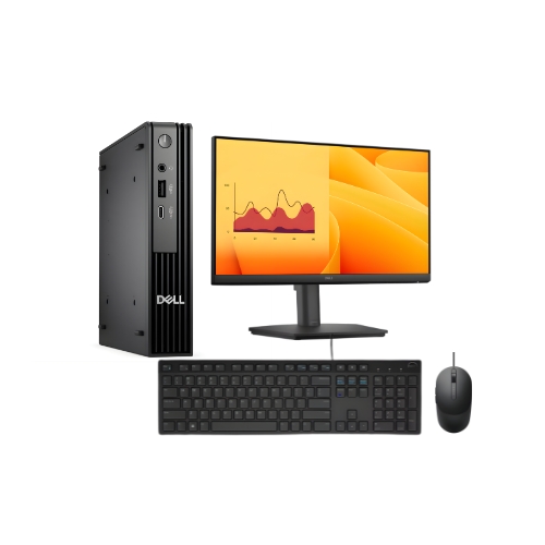 Computador Desktop Dell Pro Micro QCM1250: Processador i5| 8GB RAM| 512GB SSD| Acompanha Monitor 21,5"| Garantia 3 Anos On-Site - Portal de Adesões