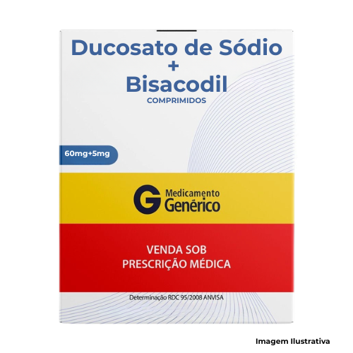 Ducosato de Sódio 60mg + Bisacodil 5mg Comprimidos - Portal de Adesões
