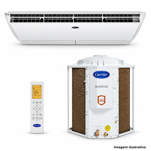 Ar-Condicionado Carrier XPower Inverter 42ZQVF36C5C.38CQVF36515MC: 36.000Btus| Split Inverter| Ciclo Quente/Frio| Split Piso Teto - Portal de Adesões