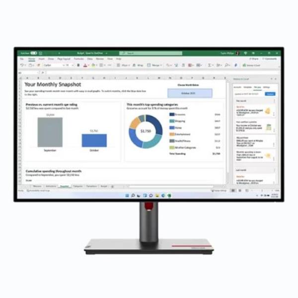 Locação De Monitor Lenovo ThinkVision P27h-30 - Portal de Adesões