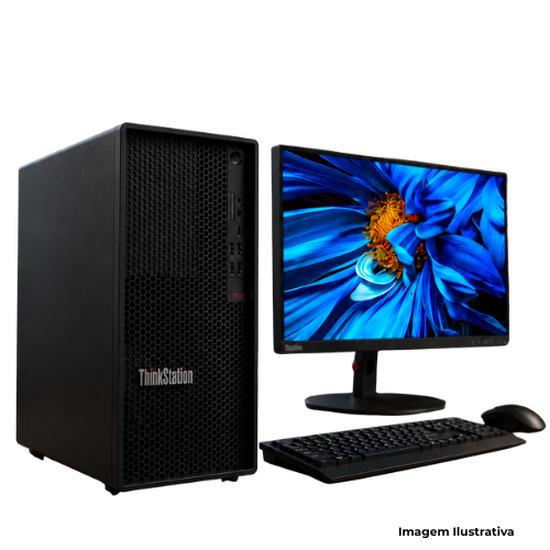 Workstation Lenovo P360: Processador i7| 32GB RAM| 512GB SSD| Monitor 23,8"| Garantia 36 Meses On-Site - Portal de Adesões