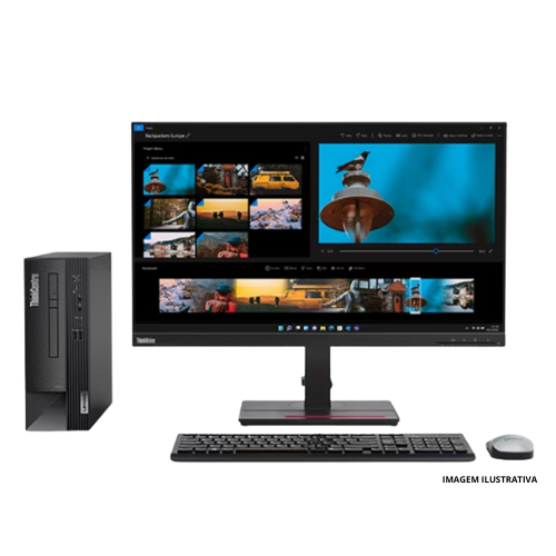Computador Desktop Lenovo Neo 50s: Processador i3| 8GB RAM| 256GB SSD| Monitor 21.5“| Garantia 3 Anos On-Site - Portal de Adesões