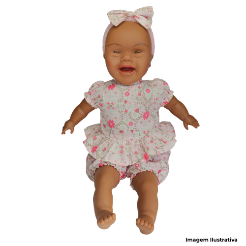 Brinquedo Boneca Menina Negra Inclusiva - Síndrome De Down - Portal de Adesões