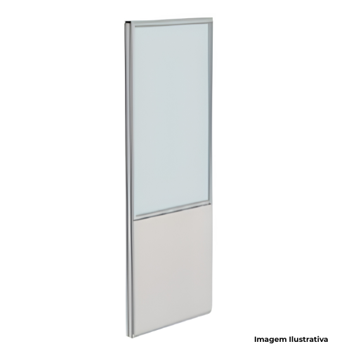 Divisória Piso Teto Painel Misto Com Bandeira Cega IW86 Cega + Vidro Duplo M² - Portal de Adesões