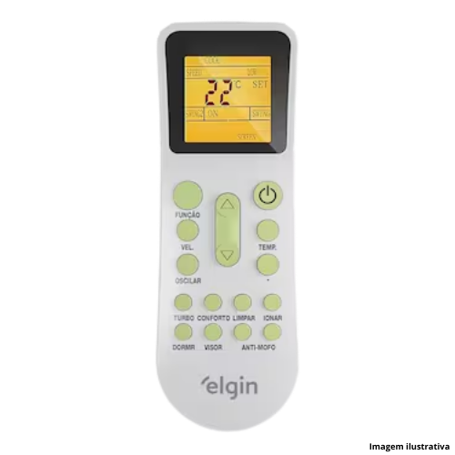 Ar-Condicionado Elgin Inverter High Wall Eco Star HSF: 12.000 Btus| Split Teto| Ciclo Frio