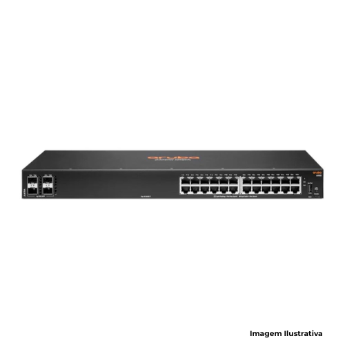 Switch HPE Aruba Networking JL678A CX 6100 24G 4SFP+ HPE Aruba Networking Central Switch Class-1 Foundation Q9Y70AAE