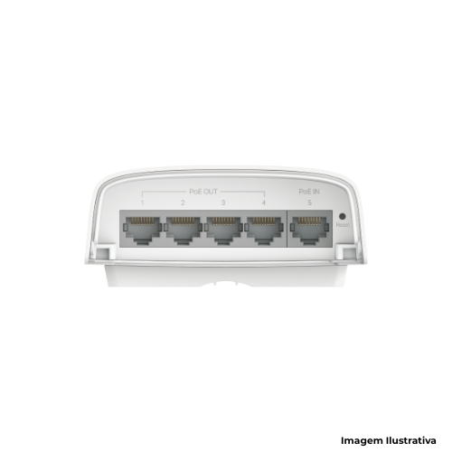 Switch TP-Link Externo PoE Omada SG2005P-PD 5 Portas
