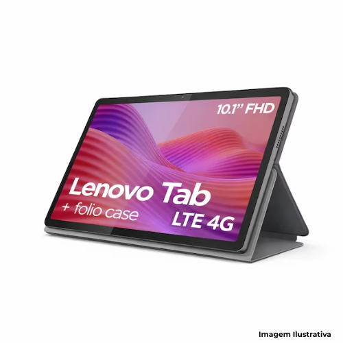 Tablet Lenovo Tab TB311XU – ZAEL0068BR: Processador Octa-Core| Memória 4 GB| Armazenamento 64 GB| Garantia 3 Anos On-Site