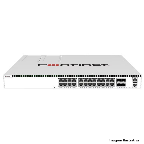 Switches De Conexão Access Points Fortinet FortiSwitch 624F-FPOE Com Transceivers - Portal de Adesões