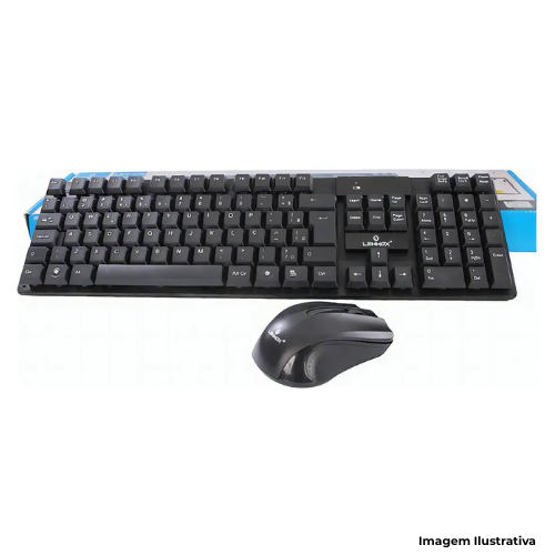 Kit Teclado E Mouse Sem Fio Lehmox LEY-176 - Portal de Adesões