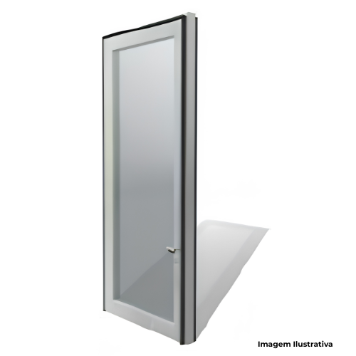 Porta Painel Vidro Único 90x0,86x270cm - Portal de Adesões