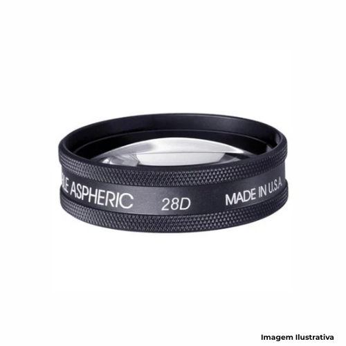 Lente Oftalmológica Volk 28D — V-28LC - Portal de Adesões