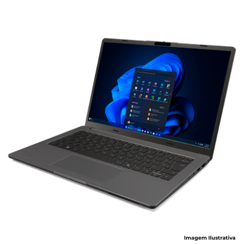 Notebook Positivo Master N6450: Processador Ultra 5| 16GB RAM| 256GB SSD| Tela 14"| Garantia 3 Anos