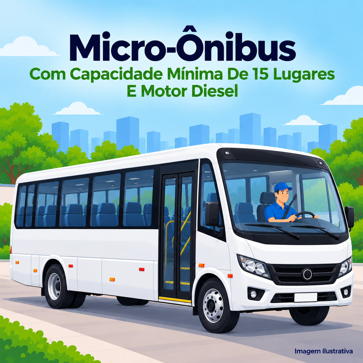 Micro-Ônibus Com Capacidade Mínima De 15 Lugares E Motor Diesel - Portal de Adesões