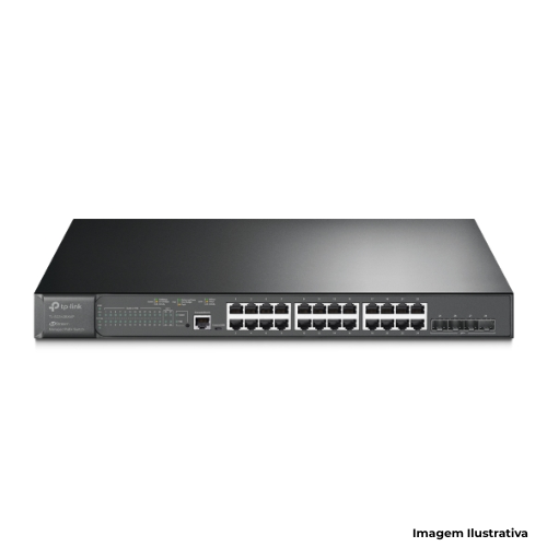 Switch TP-Link Gerenciável TL-SG3428XMP 24 Portas - Portal de Adesões