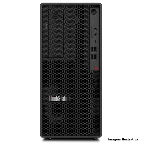 Workstation Lenovo ThinkStation P2 Gen 2 Tower: Processador Ultra 9| Memória 64GB| Armazenamento 1TB| Monitor 27"| Garantia 5 Anos On-Site