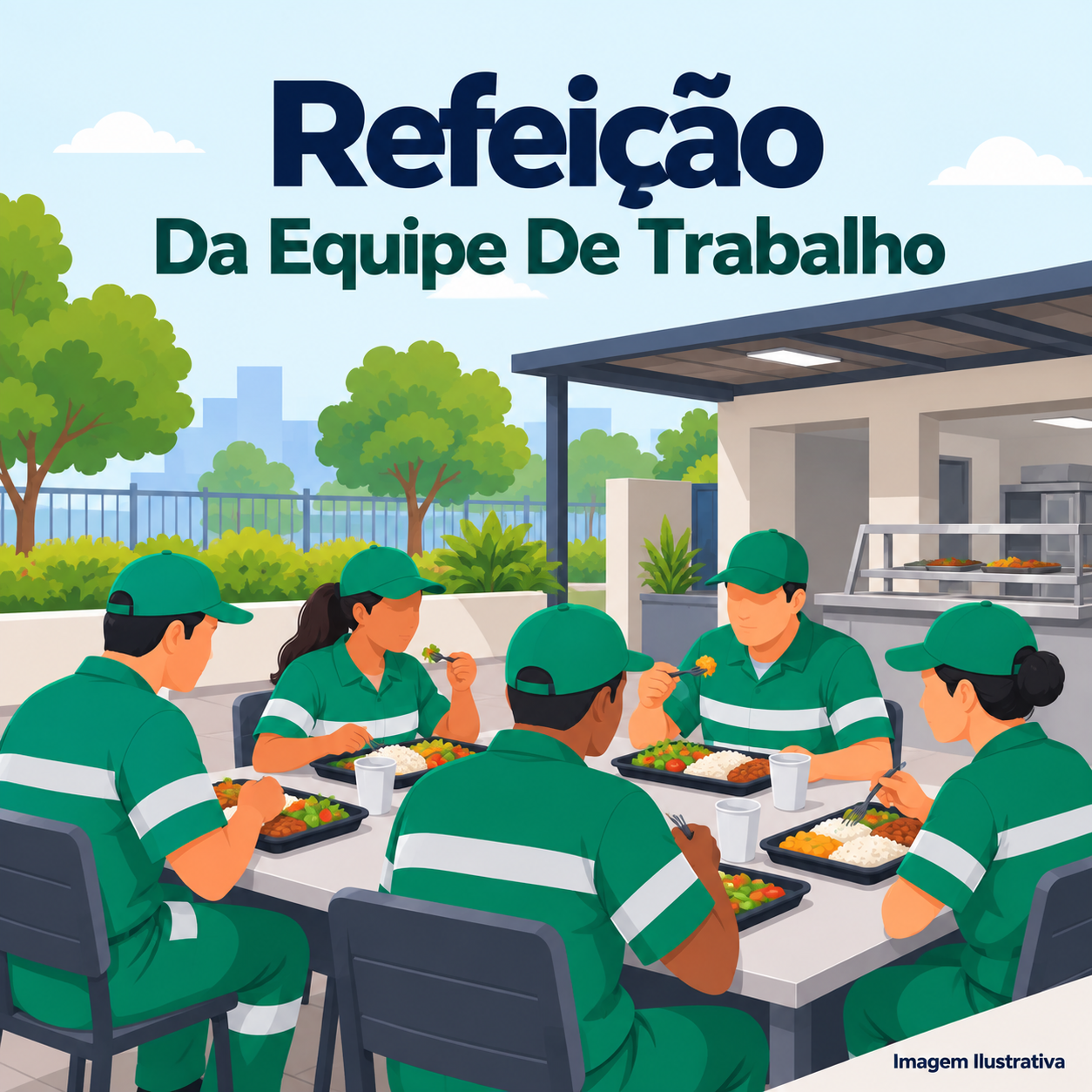 Refeição Da Equipe De Trabalho - Portal de Adesões