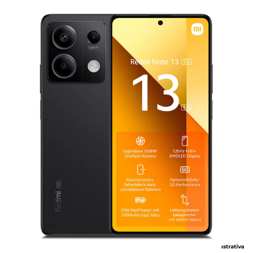 Smartphone Xiaomi Redmi Note 13 5G – 6 GB / 128 GB - Portal de Adesões