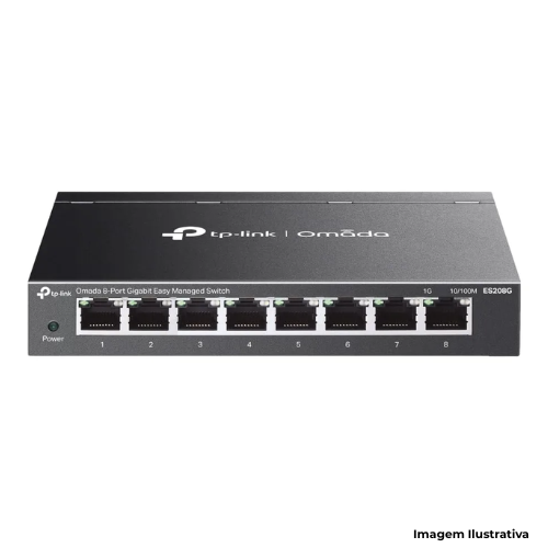 Switch Gerenciável TP-Link ES208G 8 Portas - Portal de Adesões