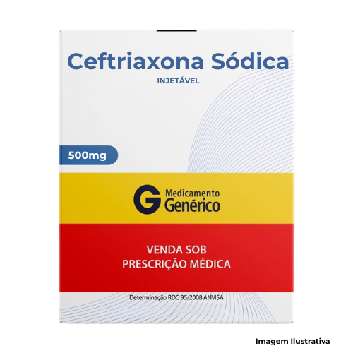 Ceftriaxona Sódica 500mg Solução Injetável IM/IV - Portal de Adesões