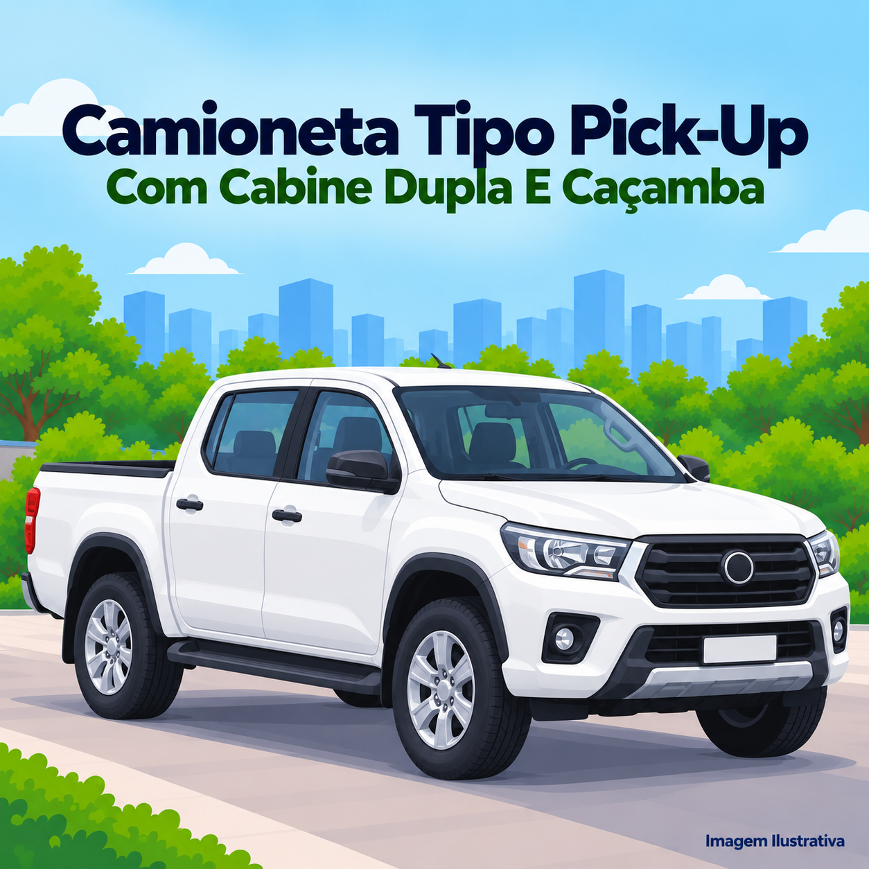 Camioneta Tipo Pick-Up Com Cabine Dupla E Caçamba - Portal de Adesões