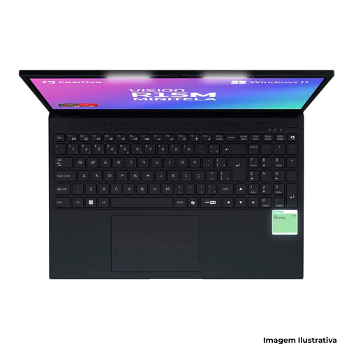 Notebook Positivo Vision R15M: Processador R7| 8GB RAM| 256GB SSD| Tela 15.6"| Linux| Garantia 1 Ano - Portal de Adesões
