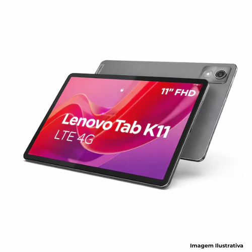 Tablet Lenovo Tab K11: Memória 4GB| Armazenamento 128GB| Tela 11"| Garantia 1 Ano - Portal de Adesões