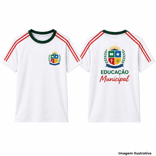 Camiseta Manga Curta Uniforme Escolar Tamanhos  P ao G2 - Portal de Adesões