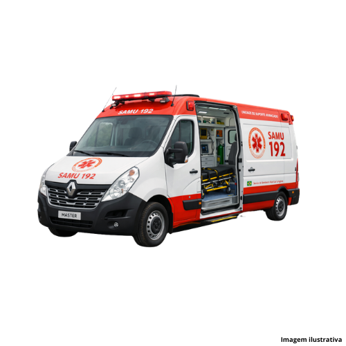 Veículo Renault Master Pro L2H2 Unidade Móvel de Saúde - SAMU 192 (Suporte Básico e/ou Avançado de Vida) - Portal de Adesões