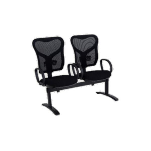 Longarina Ergonômica De 2 Lugares Sem Braço - Portal de Adesões
