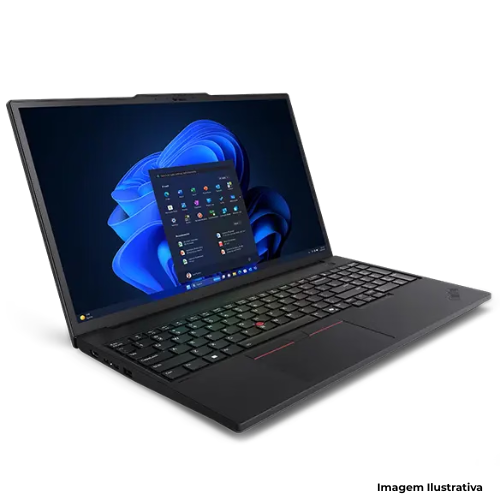 Notebook Workstation Lenovo ThinkPad P16v Gen 3: Processador Ultra 7| Memória RAM 64GB| Armazenamento SSD 2TB| RTX Pro 1000| Tela 16"| Garantia De 4 Anos On-Site