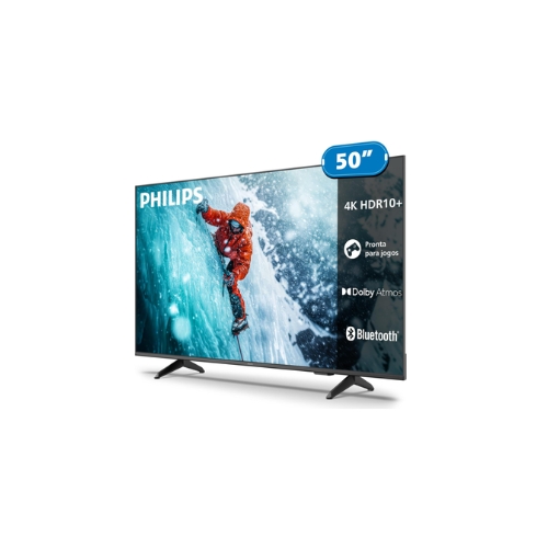 Televisor Smart TV Philips 50PUG7300/78 50" LED 4K UHD Bivolt 50"