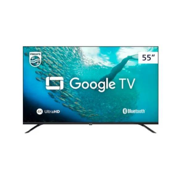 Televisor Philips 75PUG7019/78: Smart TV 75"| Led Ultra HD 4K| Comando De Voz| Google TV| Wi-fi| Bluetooth| HDMI| USB| LAN Ethernet - Portal de Adesões