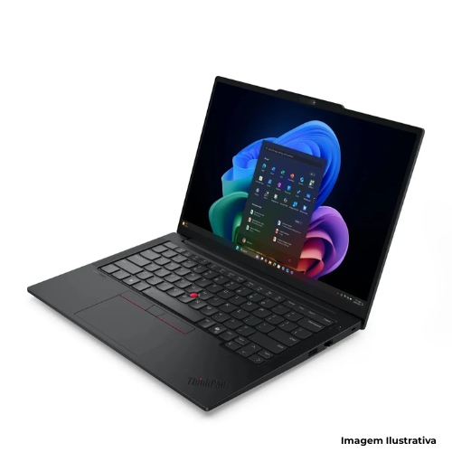 Notebook Lenovo ThinkPad E14 Gen 7: Processador Ryzen 5| 16GB RAM| 256GB SSD| Tela 14"| Garantia 5 Anos On-Site