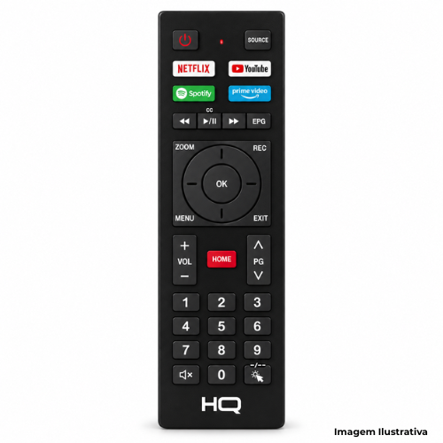 Televisor HQ HQS65NKHM: Smart Tv 65"| UHD 4K| Android| Wi-fi| Bluetooth| HDMI| USB
