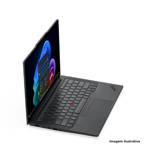 Notebook Lenovo ThinkPad E14 Gen 7: Processador Ryzen 5| 16GB RAM| 256GB SSD| Tela 14"| Garantia 5 Anos On-Site