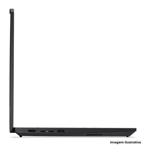 Notebook Workstation Lenovo ThinkPad P16v Gen 3: Processador Ultra 7| Memória RAM 64GB| Armazenamento SSD 2TB| RTX Pro 1000| Tela 16"| Garantia De 4 Anos On-Site