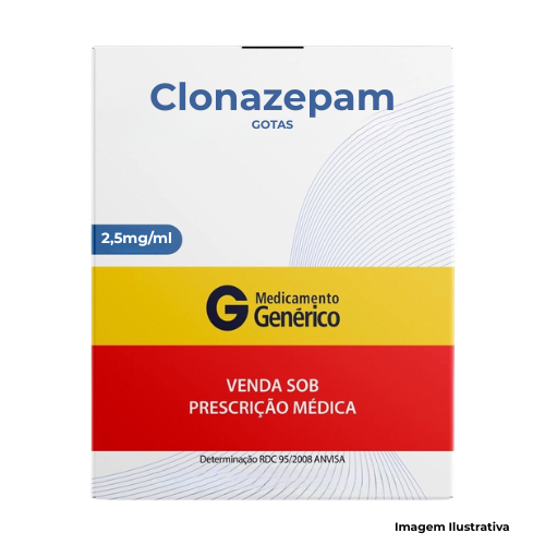 Clonazepam 2,5mg/ml Gotas 20ml - Portal de Adesões