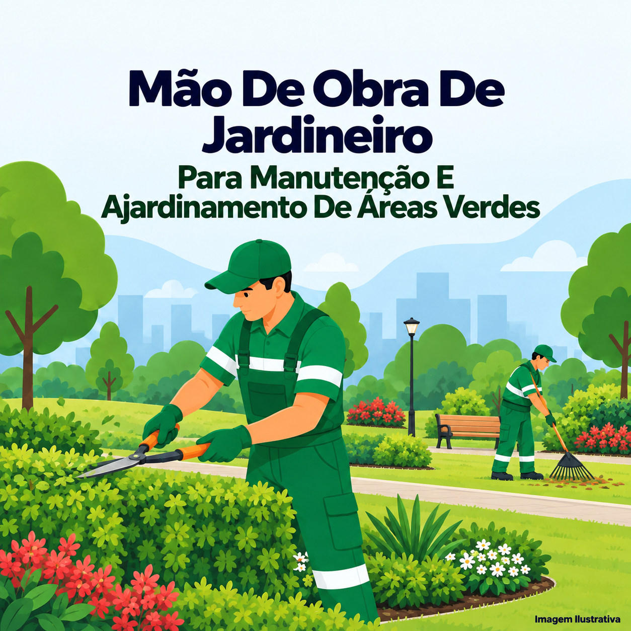 Mão De Obra De Jardineiro Para Manutenção E Ajardinamento De Áreas Verdes - Portal de Adesões