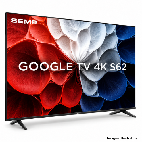 Televisor TCL Semp 50S62: Smart TV 50”| Ultra HD 4K| Comando De Voz| Google TV| Wifi| Bluetooth| HDMI| USB| Suporte de Parede Incluso - Portal de Adesões