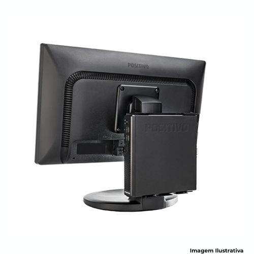Computador Desktop Positivo Master C6400 Mini: Processador i3| 8GB RAM| 256GB SSD| Monitor 23,8"