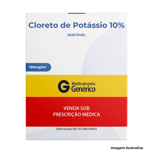 Cloreto de Potássio 10% (100mg/ml) Injetável Ampola 10ml - Portal de Adesões