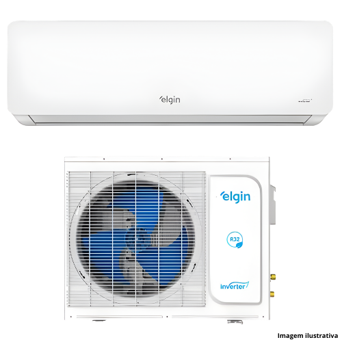 Ar-Condicionado Elgin Inverter High Wall Eco III Wi-fi HJF/Q: 12.000 Btus| Split Teto| Ciclo Quente/Frio - Portal de Adesões