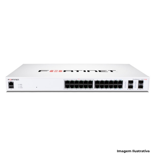 Switch Fortinet FortiSwitch 124F-POE 24 Portas Com Transceivers - Portal de Adesões