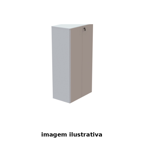 Armário Alto Fortline 2 Portas 80x50x160cm Fit FT067 - Portal de Adesões