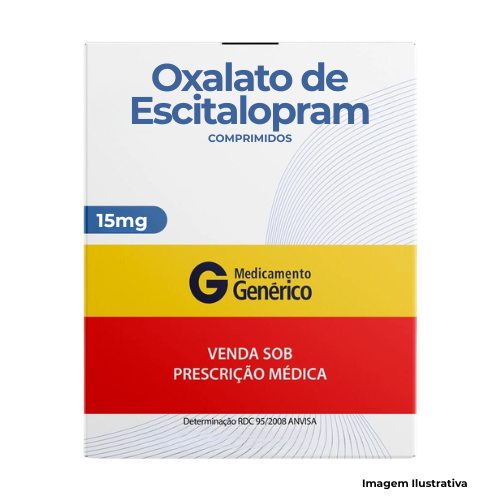 Oxalato de Escitalopram 15mg Comprimidos - Portal de Adesões